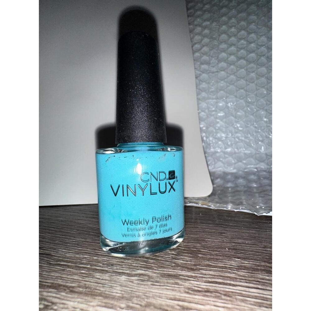 CND Vinylux Nail Polish Blue Weekly Polish Quick Dry Chip Resistant Aqua-intance